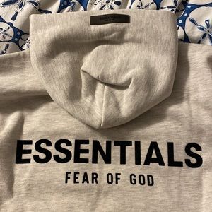 AUTHENTIC, ESSENTIALS Hoodie, Oatmeal, Medium